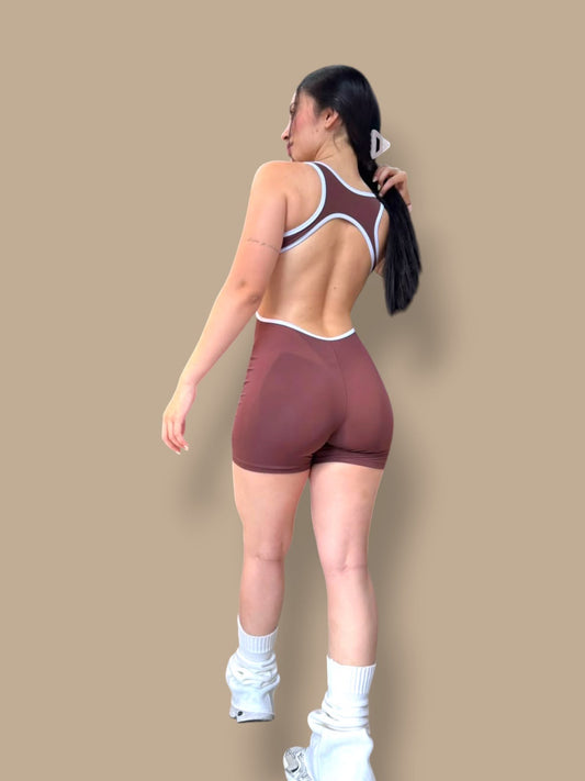 Enterizo Athletic Escote