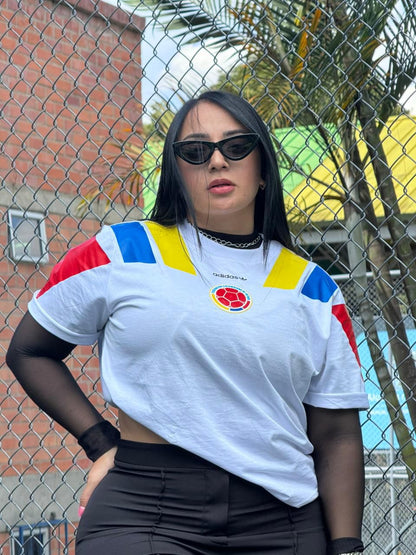 Camiseta Equipamiento Colombia Dama